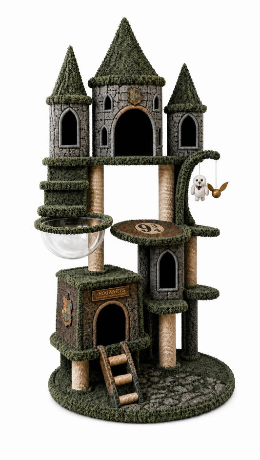 MeowGwarts™ Cat Tower